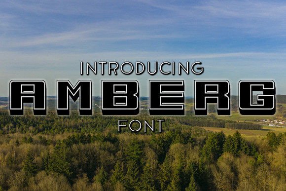 Amberg Typeface: Sharp Messaging for Digital Campaigns