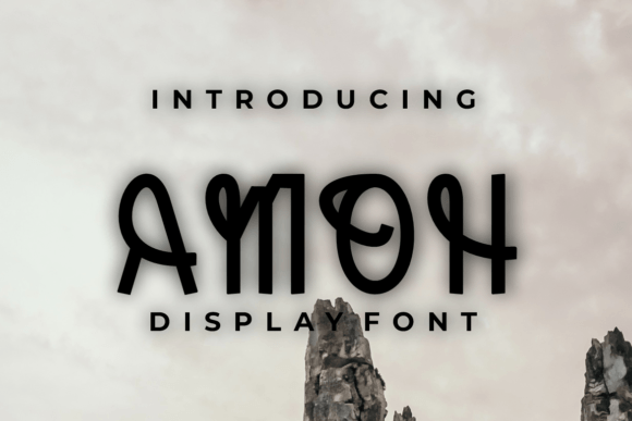 Amoh: A Delightful Display Font for Handmade Product Designs