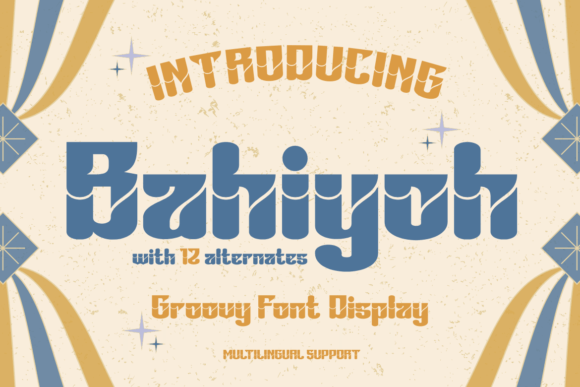 Bahiyoh Typeface: Vintage Charm for Digital Creators