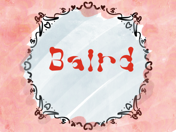 Baird: A Wavy Display Font for Scroll-Stopping Campaigns