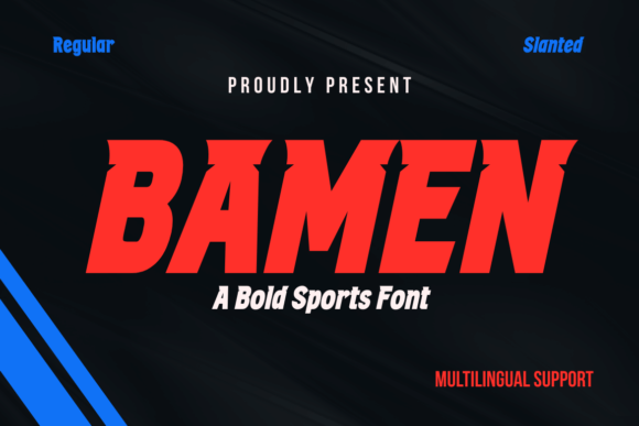 Bamen Display Font for Campaign Designers and Marketers
