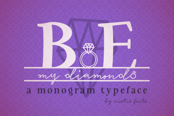 Be My Diamond: A Serif Typeface for Handcrafted Charm