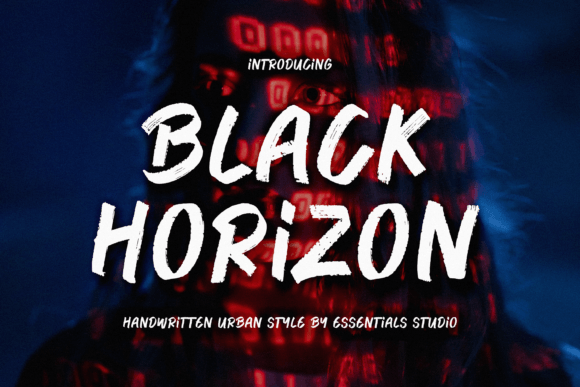 Black Horizon: A Display Font That Brings Handmade Products Alive