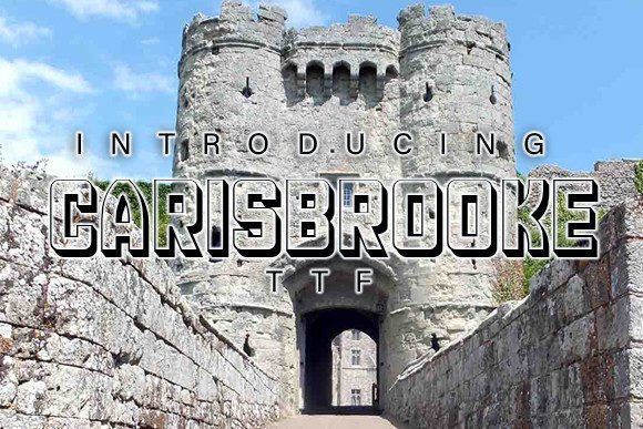 Carisbrooke: The Elegant Display Font for Bold Marketing Visuals