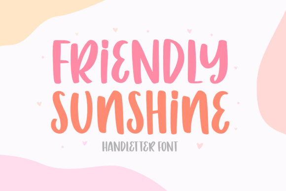 Friendly Sunshine: A Warm Display Font for Editorial Design