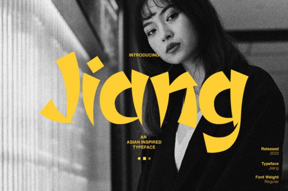 Jiang Typeface: A Sharp Display Font for Digital Branding