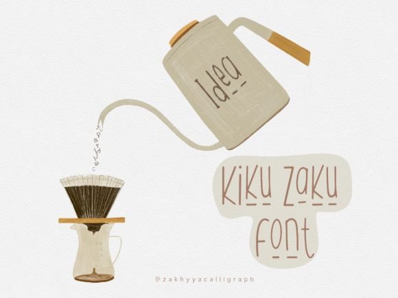Kiku Zaku: The Playful Display Font My Brand Needed
