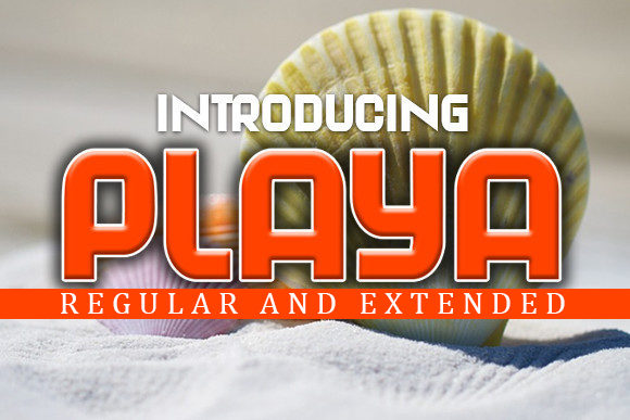 Playa Display Font: A Unique Typeface for Your Brand