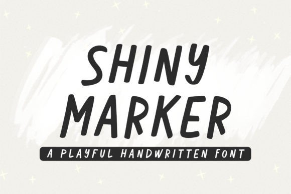 Shiny Marker: A Playful Marker Font That Brings Brands to Life