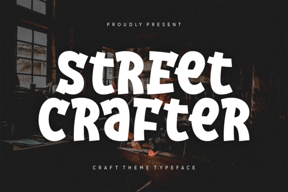 Street Crafter: A Quirky Display Font for Editorial Design