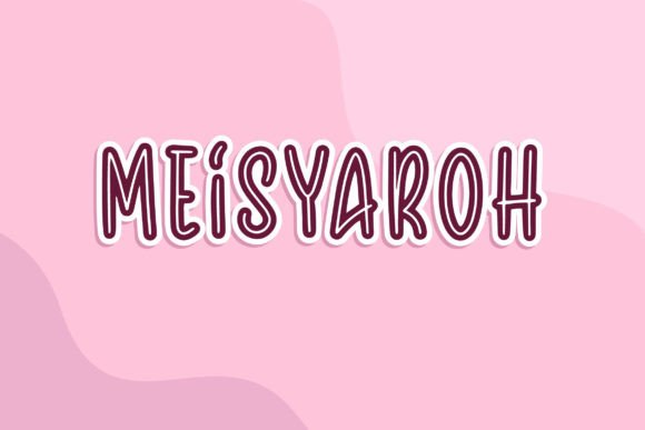 Testing the Meisyaroh Typeface for a Clean Brand Project