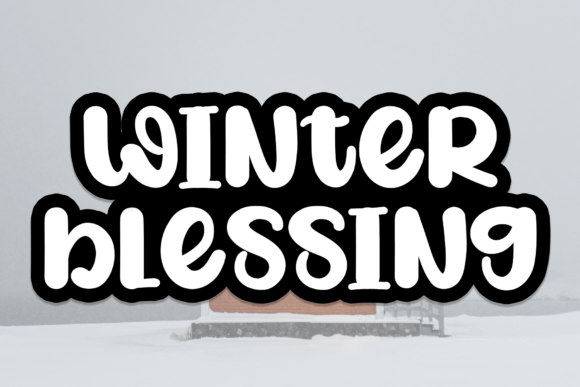 Winter Blessing Font: Handwritten Warmth for Digital Campaigns