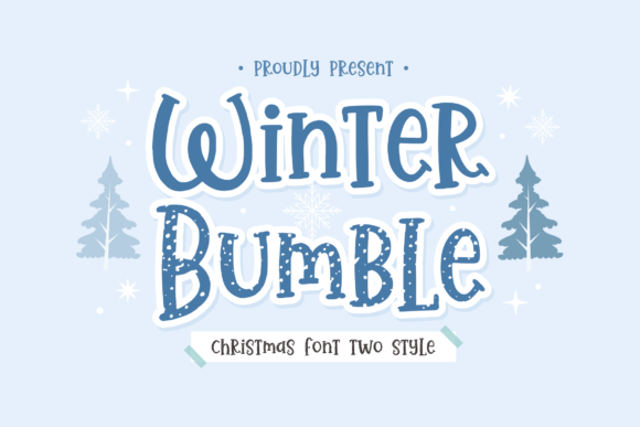 Winter Bumble: A Festive Display Typeface for Web Design